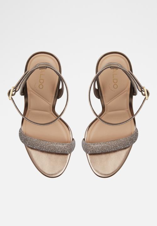 ALDO - Perlea ankle strap - bronze