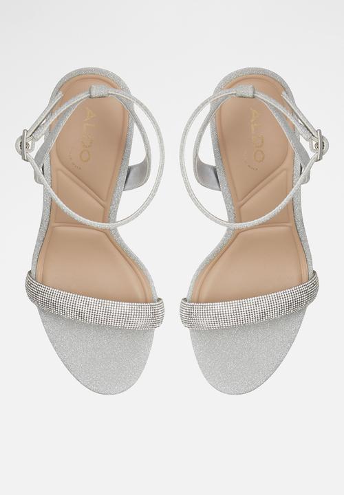 ALDO - Perlea ankle strap - silver