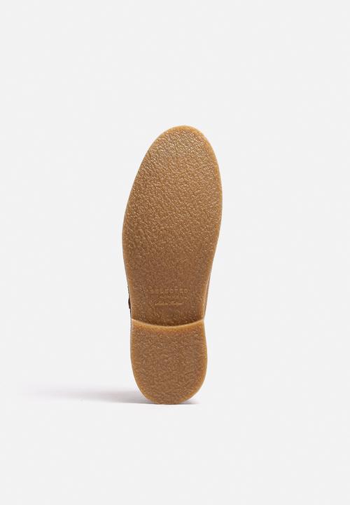 Selected Homme - Royce Light Suede Monk Shoe