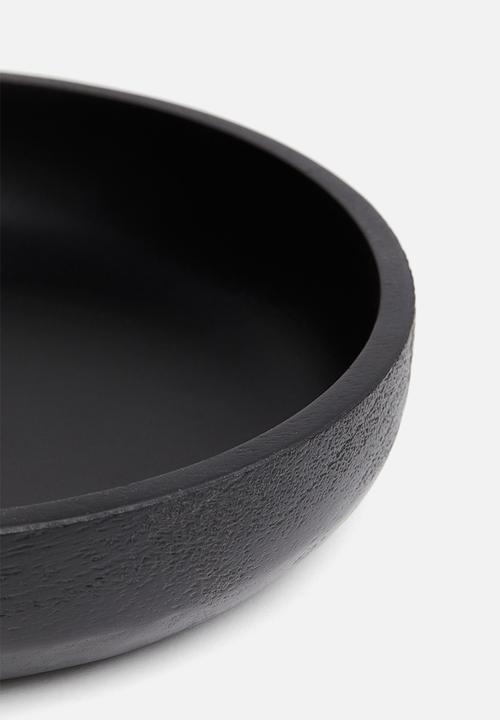 H&M - Mango wood serving bowl - black