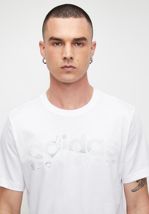 adidas Performance - M tiro t - white