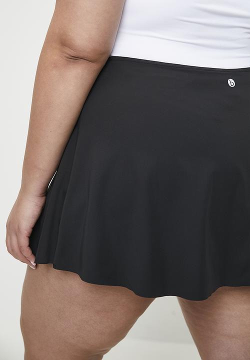 Cotton On - Plus Active Full Circle Skirt-Black