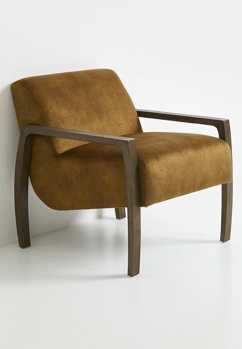 Sixth Floor - Monz chair - vintage mustard