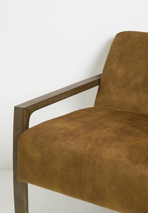 Sixth Floor - Monz chair - vintage mustard