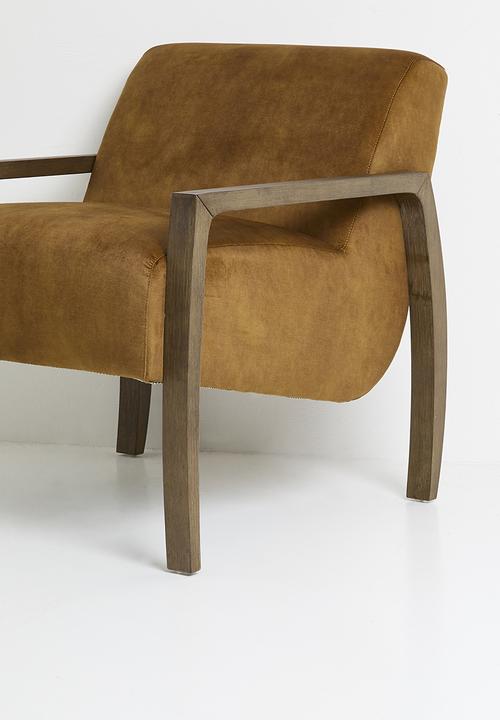 Sixth Floor - Monz chair - vintage mustard