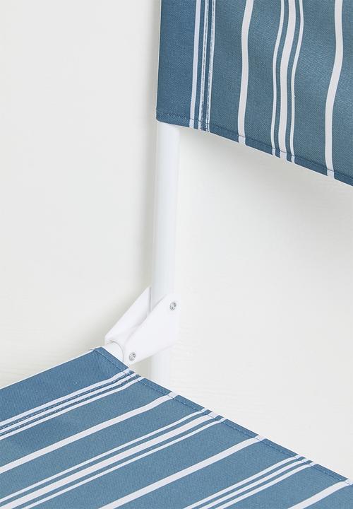 H&S - Folding beach chair - Blue