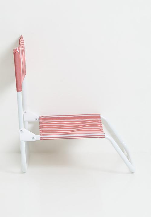 H&S - Folding beach chair - Red