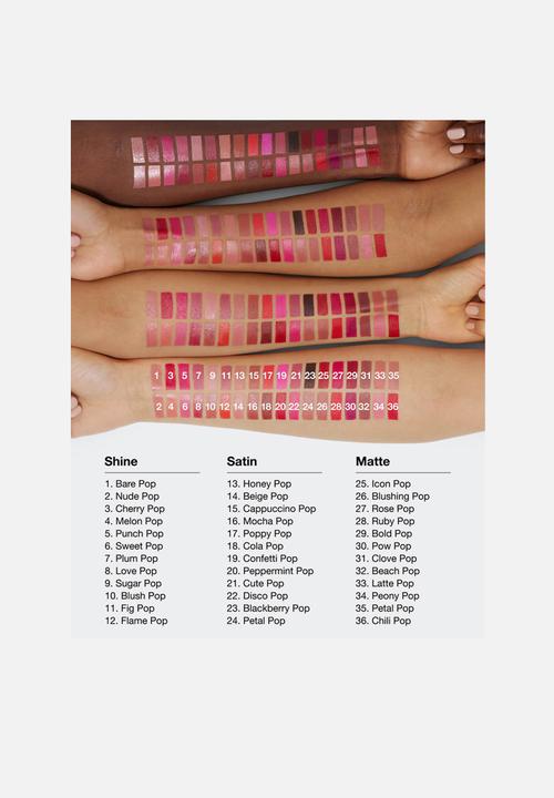 Clinique - Pop Longwear Lipstick - Bare Pop Shine