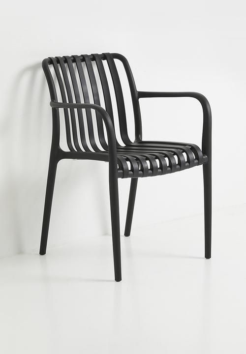 H&S - Siela Garden Armchair - black