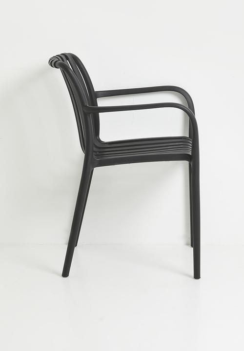 H&S - Siela Garden Armchair - black