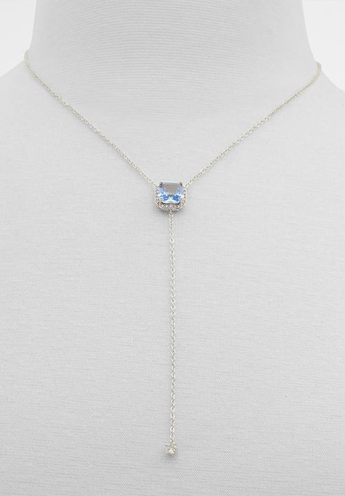 ALDO - Berrie necklace - light blue