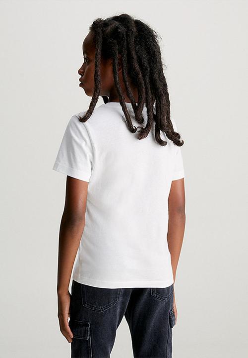 Calvin Klein - Ckjk ck monogram short sleeve T-shirt kids - bright white