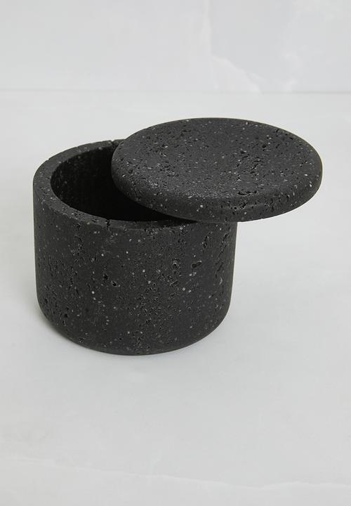 Sixth Floor - Terazzo Storage Holder - Black