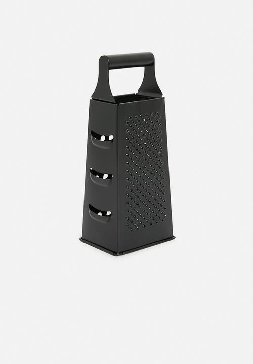 Excellent Houseware - 4 Side grater - Black