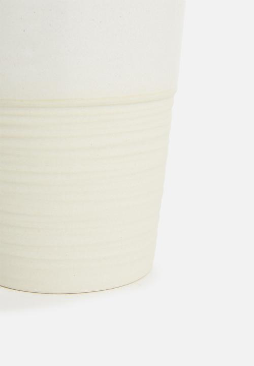 Excellent Houseware - Capa mugs set of 4 - white