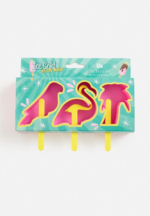 Excellent Houseware - Island ice lolly maker - Pink