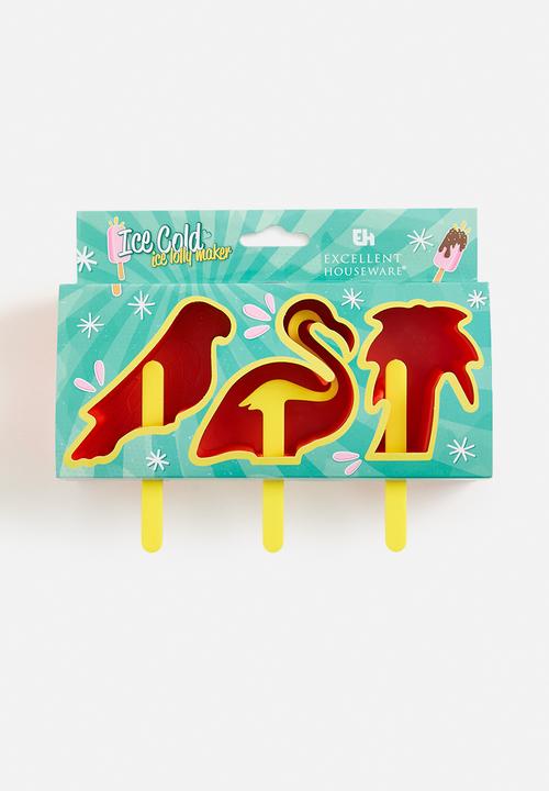 Excellent Houseware - Island ice lolly maker - Red