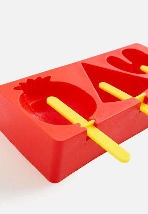 Excellent Houseware - Tropical ice lolly maker - Red