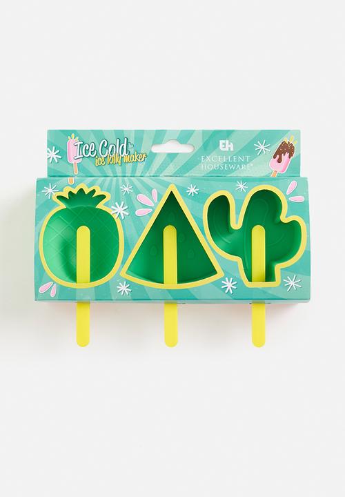 Excellent Houseware - Tropical ice lolly maker - Green