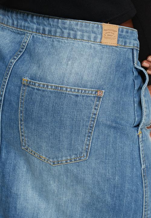 ONLY - Ashton Midi Denim Skirt
