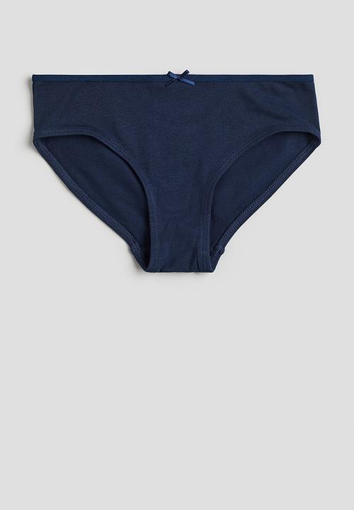 H&M - 5-Pack cotton briefs - white floral
