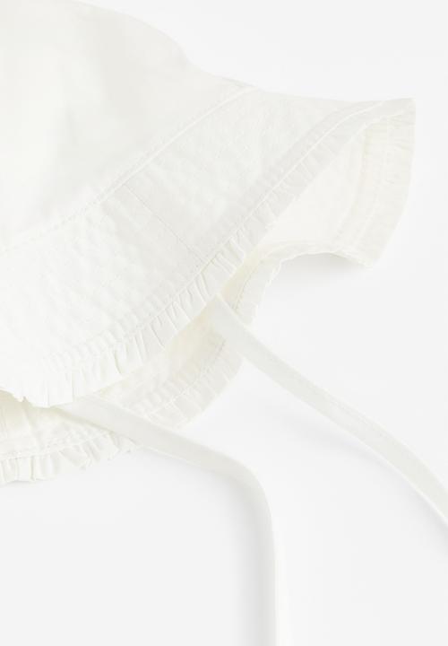 H&M - Cotton sun hat - white