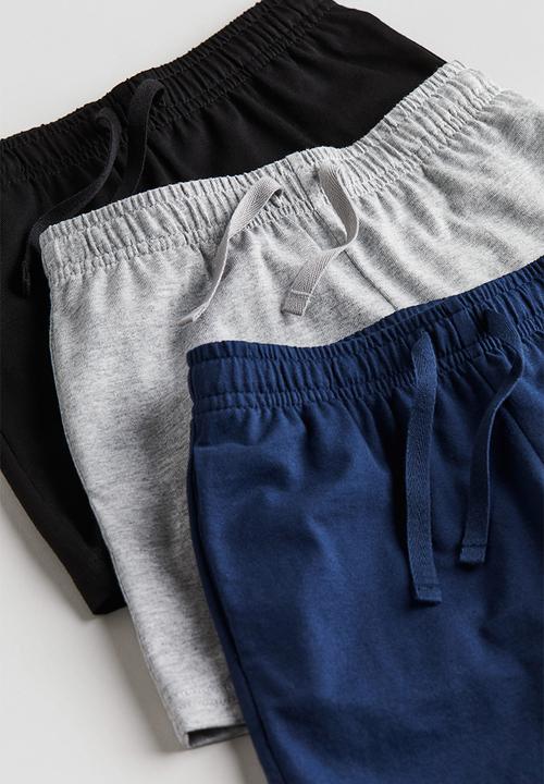 H&M - 3-Pack cotton jersey shorts - mutli 