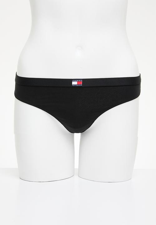 Tommy Hilfiger - 3P CLASSIC THONG - black