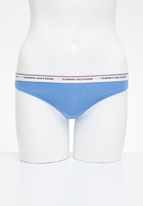 Tommy Hilfiger - 3 pack thong - red/blue/lavender