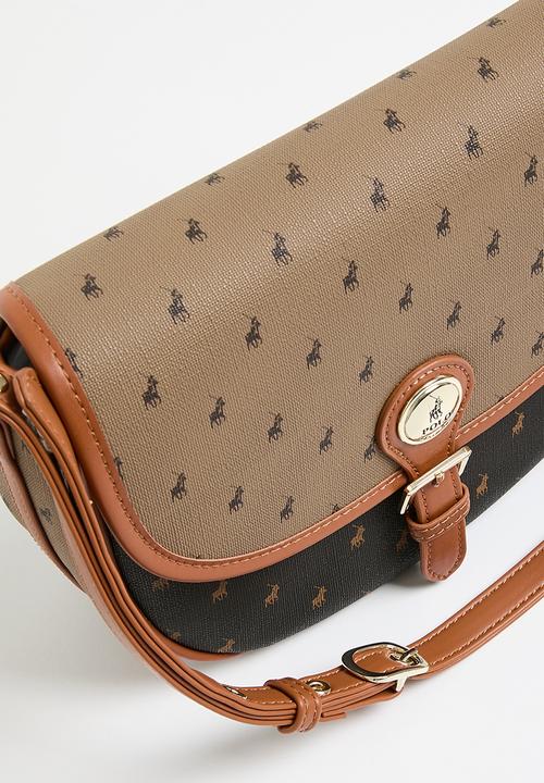 POLO - Pennsula saddle crossbody bag - tan