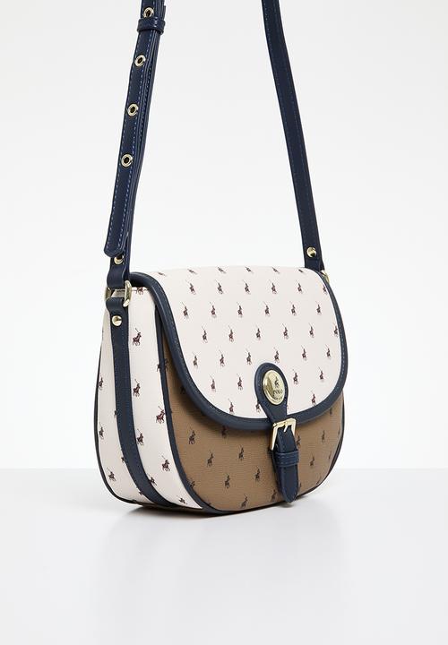 POLO - Pennsula saddle crossbody bag - navy
