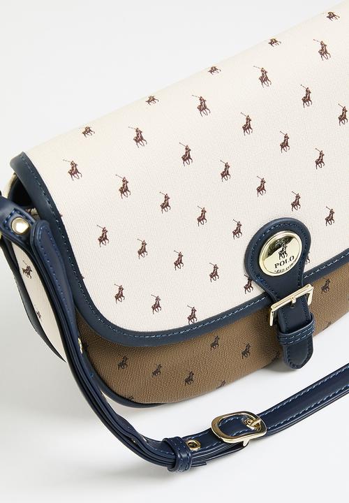 POLO - Pennsula saddle crossbody bag - navy