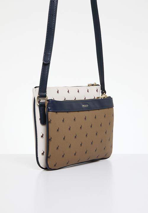 POLO - Pennsula double pocket sling bag - navy