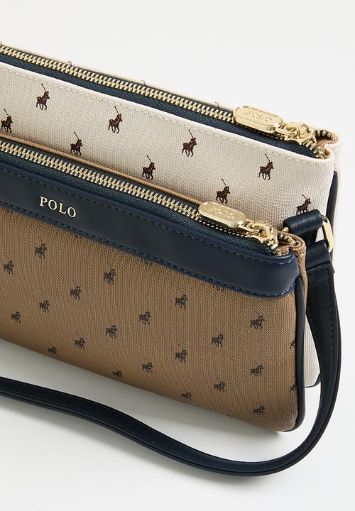 POLO - Pennsula double pocket sling bag - navy