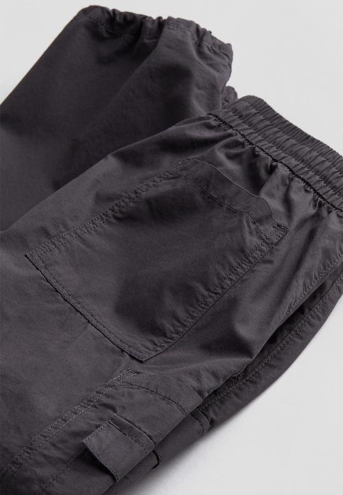 H&M - Parachute trousers - dark grey