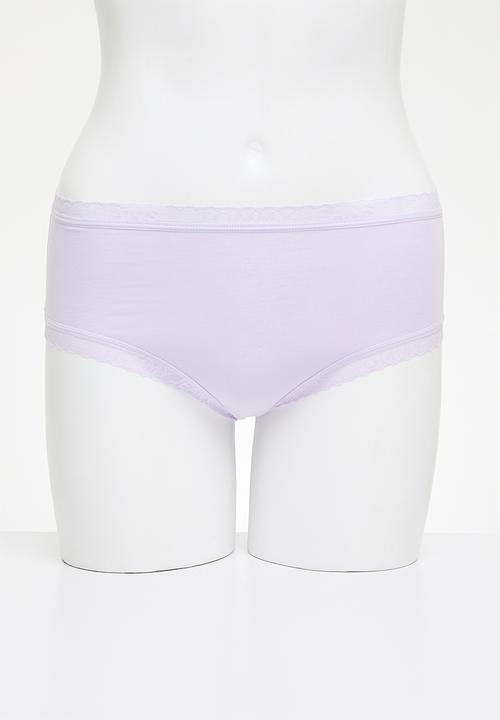 Tommy Hilfiger - Plus 3 pack HW bikini - black/grey/lavender