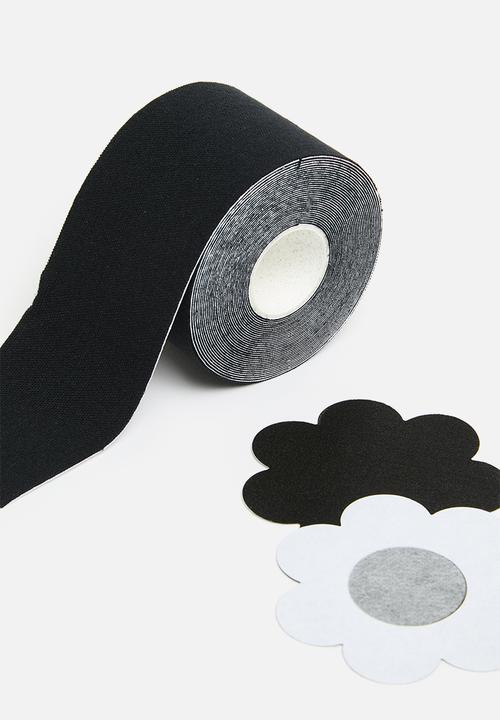 Easy Curves Shapewear - Body Tape + nipple covers black