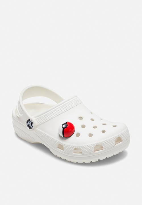 Crocs - Pokemon Masterball Plug Loose - Red & White 