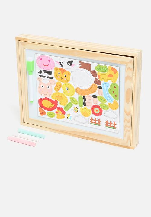 Pop Candy - Wooden magnetic puzzle - multi