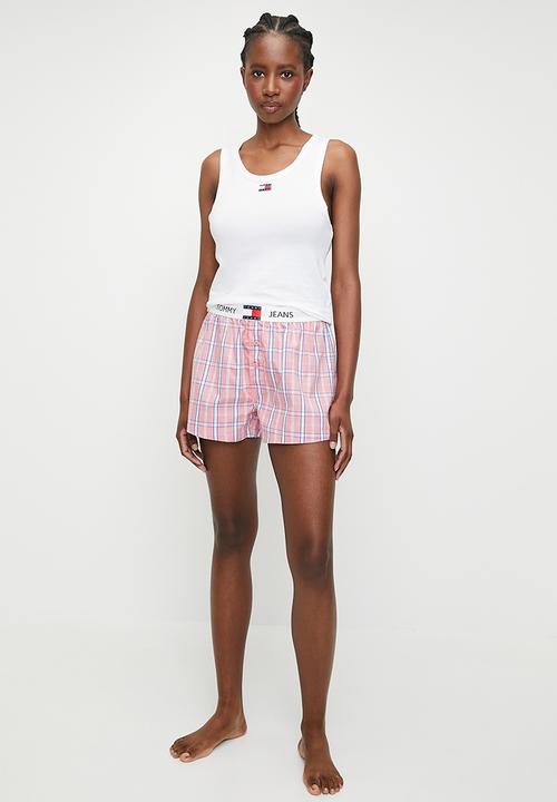 Tommy Hilfiger - Tank & short pj set - white/red