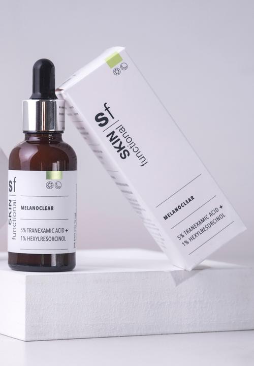 SKIN functional - 5% Tranexamic Acid + 1% Hexylresorcinol, Melanoclear - 30ml