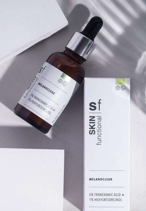 SKIN functional - 5% Tranexamic Acid + 1% Hexylresorcinol, Melanoclear - 30ml