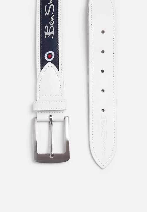 Ben Sherman - Ben Belt - White