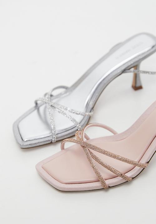 Steve Madden - Legit ankle strap - silver