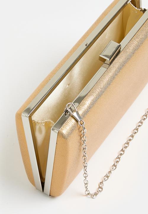 MILLA - Keira  clutch bag-gold