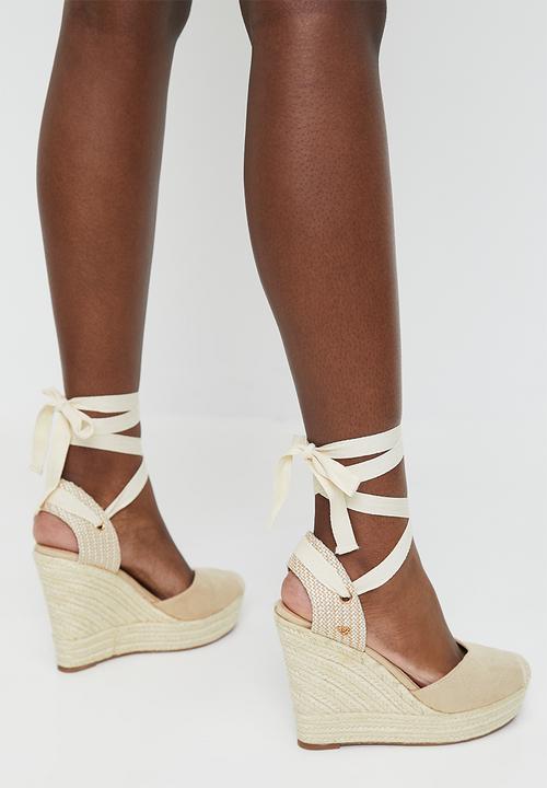Miss Black - Moniker 2 espadrille - Beige