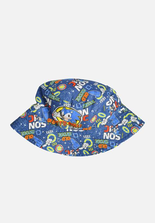 Character Group - Sonic bucket hat - blue