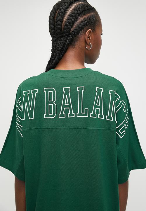 New Balance  - New Balance Varsity Tee - Nightwatch Green