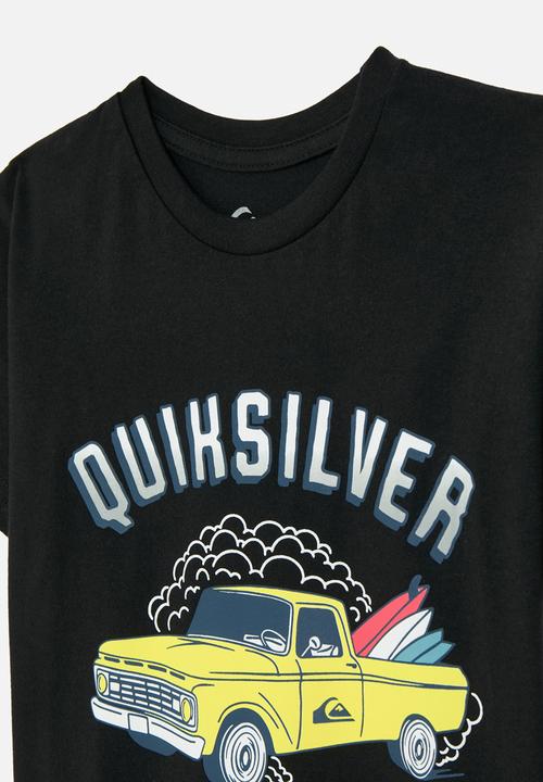 Quiksilver - Burnin out ss pre-boys - black