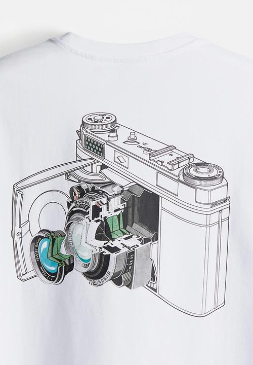 H&M - Loose fit t-shirt - white